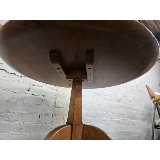 Mid Century Edward Wormley for Dunbar Side Table With Tripod Legs For Sale In Providence - Image 6 of 12