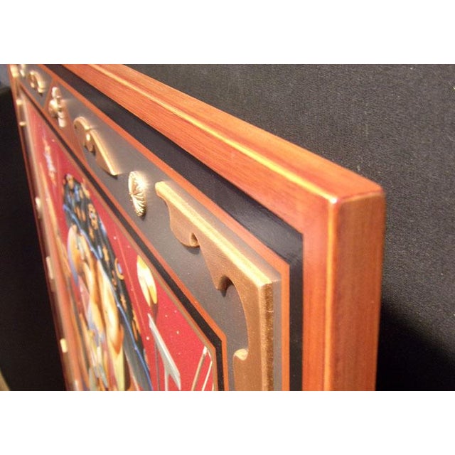 Anton Arkhipov "Holiday" Hand Signed Giclee Custom Framed For Sale - Image 4 of 6