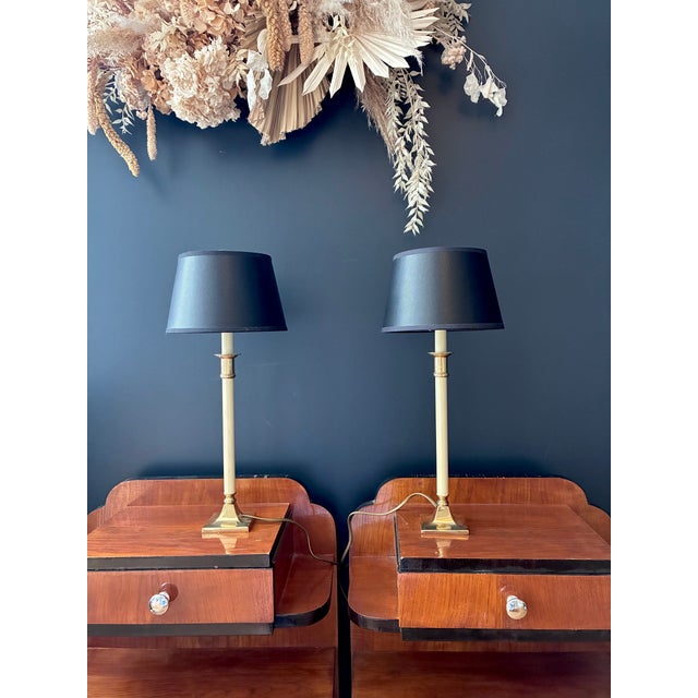 Vintage Neoclassical Style Table Lamps, 1970, Set of 2 For Sale - Image 4 of 4