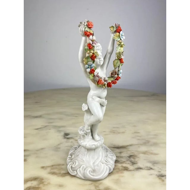 Mid-Century Modern Porcelain Figurine, Italy, 1940s For Sale - Image 3 of 10