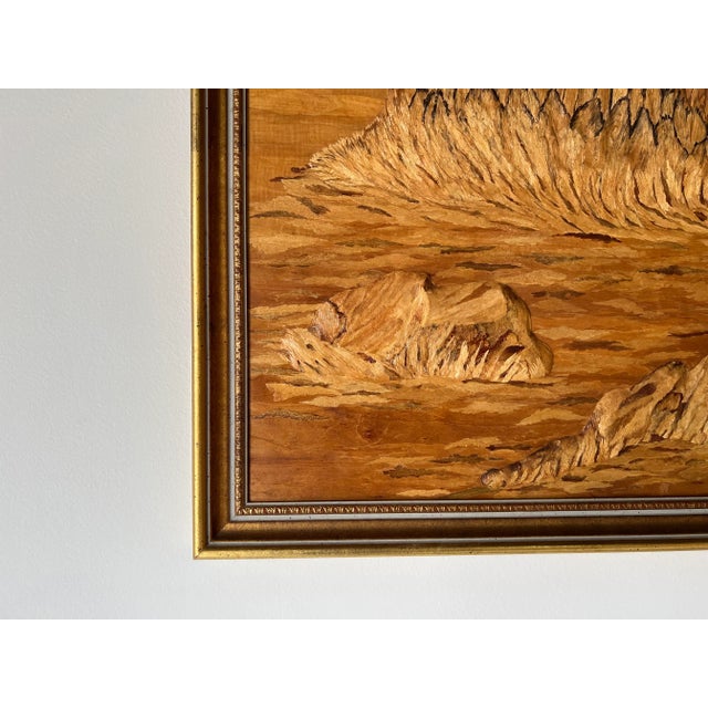 1980's Sharles Dion Mixed Media Landscape Painting, Framed For Sale - Image 9 of 13