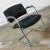 Late 20th Century Vintage Modern Black & Chrome Cantilever Chair by United Chair Co Style of Steelcase For Sale - Image 5 of 13