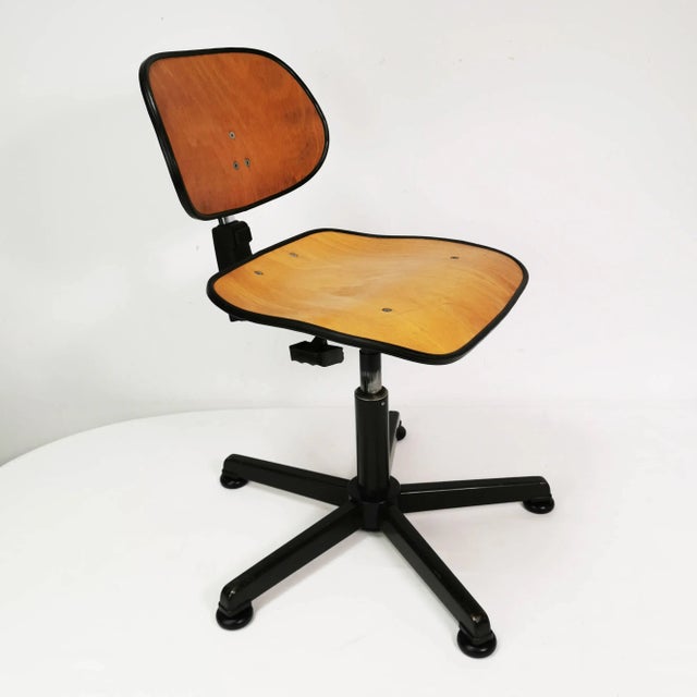 Industrial Workshop or Office Chair from Sedus, Germany, 1970s For Sale - Image 3 of 13