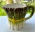 Rare Mancer Majolica pitcher from the 1950s - 1960s. Beautiful, hand painted, asparagus shaped porcelain pitcher, made in...