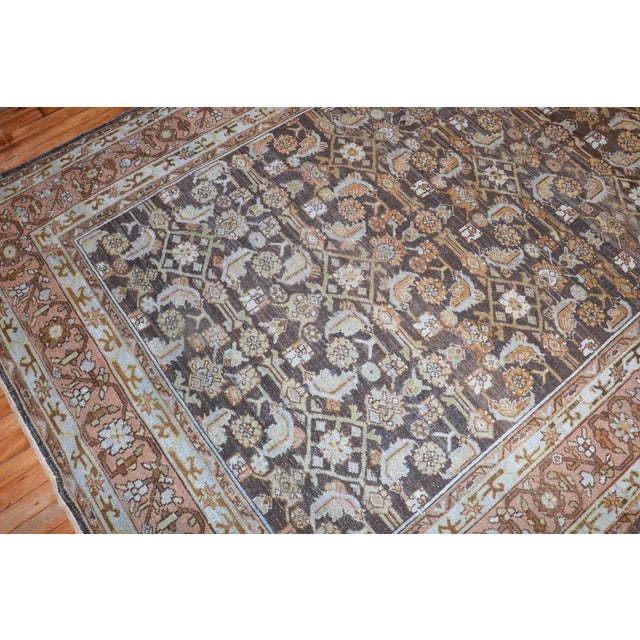 Early 20th Century Brown Persian Malayer Corridor Rug - 6'10" x 17' For Sale - Image 10 of 10