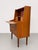 Wood Mid Century Modern Teak Secretary Desk – Scandinavian Writing Desk With Storage, C. 1960’s For Sale - Image 7 of 15