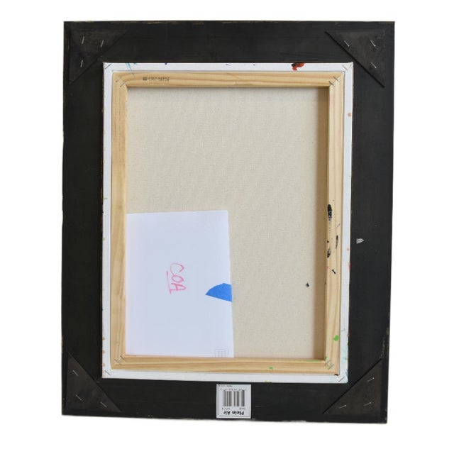 Wood Original Portrait Oil Painting by Ruth Arenz Including the Antiqued Gold Wood Frame For Sale - Image 7 of 8