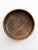Wood Vintage Mid Century Modern Segmented Wood Serving Bowl For Sale - Image 7 of 7