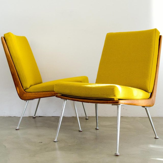 Early Boomerang Chairs by Hans Mitzlaff and Eugen Lange for Soloform, 1950s, Set of 2 For Sale - Image 6 of 9