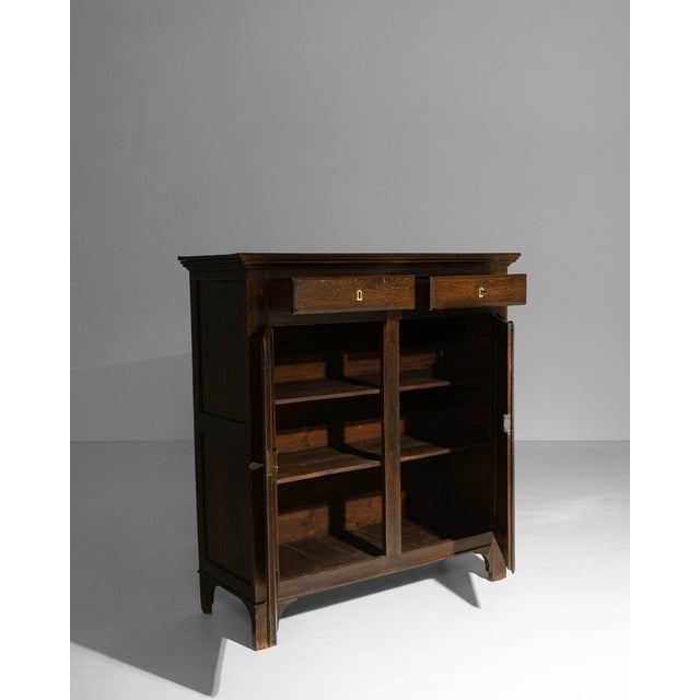 1880s French Provence Oak Buffet In Original Patina For Sale - Image 14 of 18