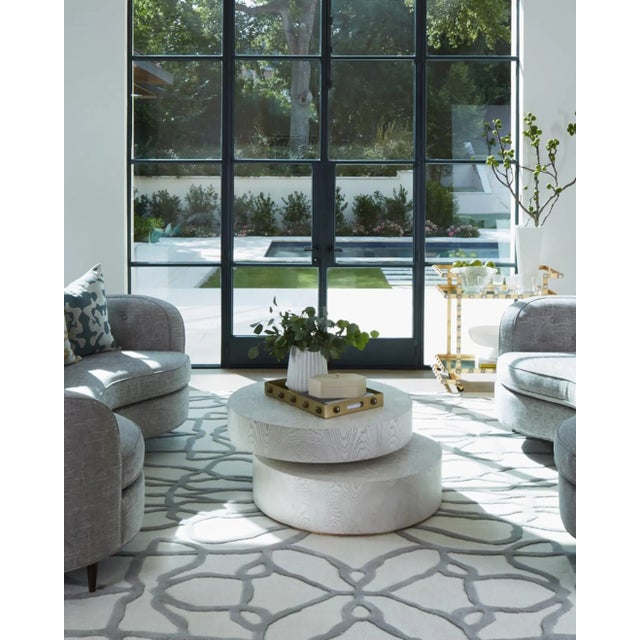 White Attributed Global Views Pivot Cocktail Table-White by Ashley Childers For Sale - Image 8 of 8