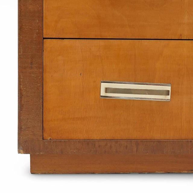 Rationalist Maple Chest of Drawers, 1930s For Sale - Image 13 of 16