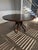 Offered is a modern dining set by Ethan Allen. This set features dining table with removable table base,one extension...