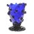 Contemporary Clear Blue Nugget Kl Vase by Gaetano Pesce for Fish Design For Sale - Image 3 of 3