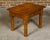 English 1880s Pine Coffee Table with Lotiform Style Legs and Single Drawer For Sale - Image 9 of 12