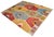 Textile Vintage Handwoven Turkish Rug Oversized Oushak Kilim Rug for Living Room - 9′11″ X 12′2″ For Sale - Image 7 of 14