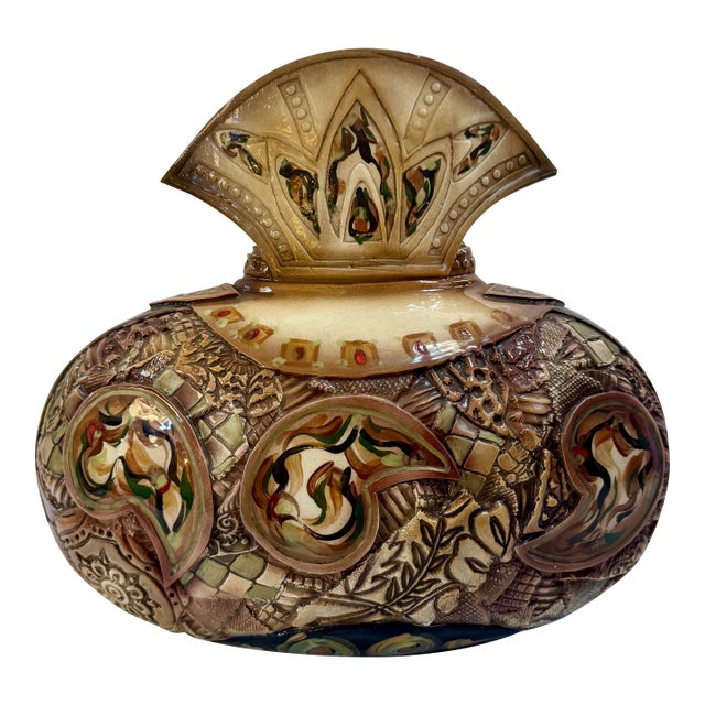 Hand Crafted Vase by Gail Markiewicz For Sale