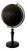 Vintage Black Slate Globe, 1930s For Sale