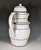 English Early 19th Century Castleford-Type White Stoneware Coffeepot, Blue Lined, English Regency For Sale - Image 3 of 5