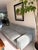 Light Green Natuzzi Italia Kendo Designer Sofa | Custom Upholstery | Like New For Sale - Image 8 of 8