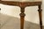Karges Style French Regency Louis XVI Carved Mahogany and Gold Gilt Dining Chairs, Set of Four For Sale - Image 9 of 12