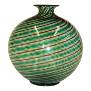 Mid-Century Modern Murano Glass Vase