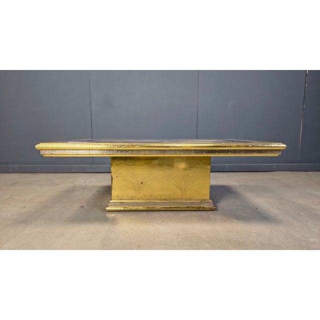 Etched Brass Coffee Table from Gony Nava, 1970s For Sale - Image 6 of 13