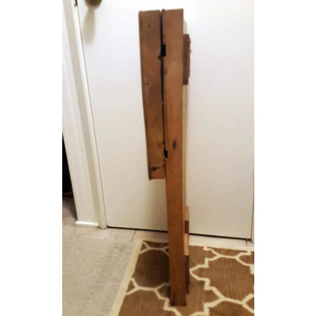 Javanese Hand Carved Solid Wood Storytelling Plaques - a Pair For Sale - Image 4 of 10