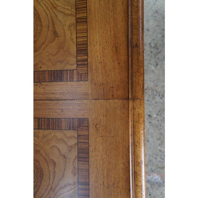 Attributed Thomasville Italian Hills of Tuscany Bibbiano Trestle Dining Table 118" For Sale - Image 11 of 17