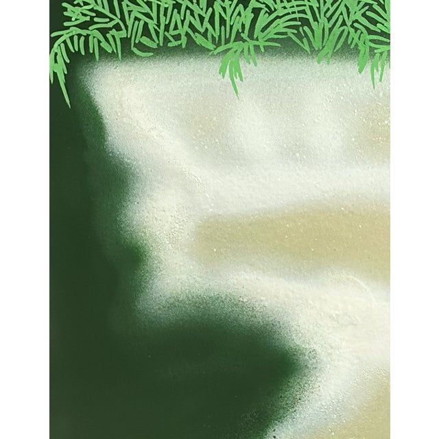 Lavander Garden No.1 Contemporary Botanitcal Orginal Painting by Susan Havens For Sale - Image 4 of 5