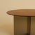 Contemporary Round Dining Table in Bronzed Glass by Lebanto For Sale - Image 3 of 4