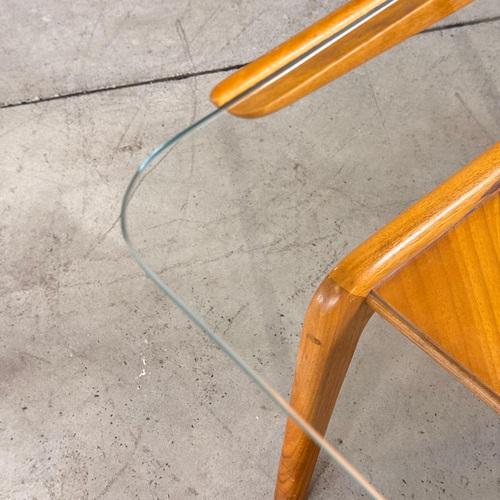 Sculptural Walnut Coffee Table attributed to Gio Ponti for Domus Nova, Italy, 1950s For Sale - Image 12 of 18