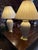 1990s Lenox Iris Table Lamps - a Pair For Sale - Image 15 of 15