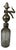Vintage Siphon in Glass and Metal, 1900 For Sale