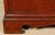 Impressive Biedermeier Continental Faux Bois Painted Pine Cylinder Secretary Bookcase For Sale - Image 9 of 12
