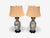 Chinese Famille Rose, Large Chinese Table Lamps, Porcelian, Rosewood, China, 19th C. For Sale - Image 3 of 13