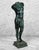 Grand Tour Vintage 16" Italian Grand Tour Style Bronze Verdigris Nude Torso Sculpture For Sale - Image 3 of 10