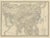 Antique map titled 'Carte de l'Asie'. Map of Asia. This map originates from 'Atlas universel de géographie ancienne et...