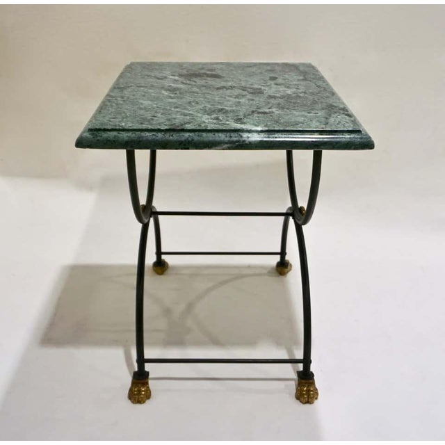 Vintage Marble Coffee Table, 1950s For Sale - Image 4 of 6