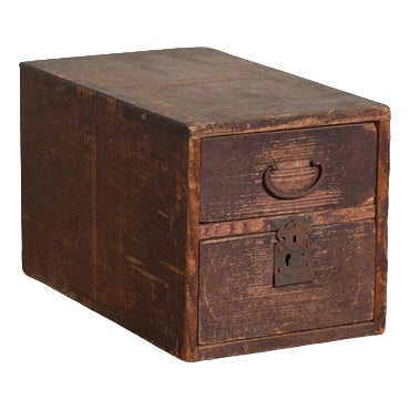 Antique Japanese Document Box For Sale