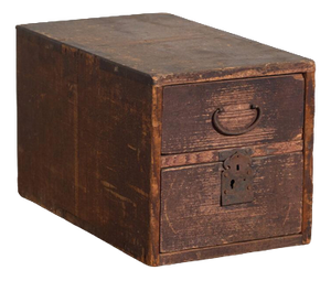 Antique Japanese Document Box