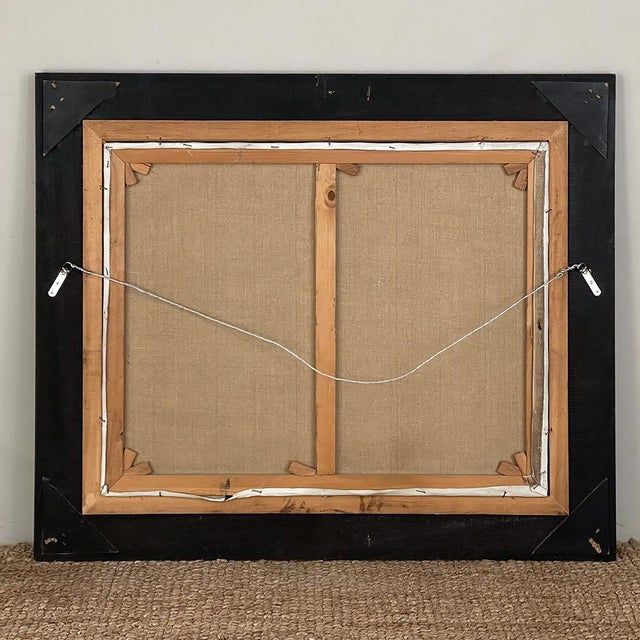 Framed Oil Painting on Canvas by E. Van Orden 'Spring Time Pastoral' For Sale - Image 16 of 16