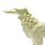 Mid-Century Large Art Deco White Porcelain Borzoi Figurine For Sale - Image 4 of 9