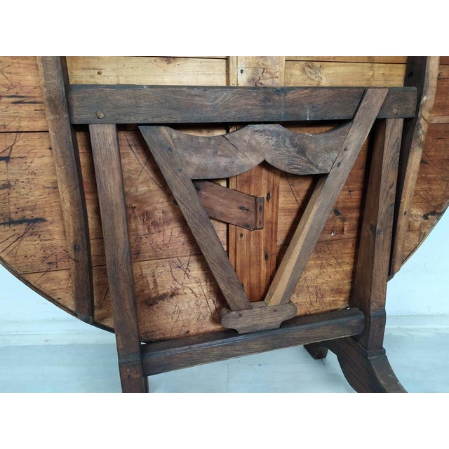 Folding Winegrower Table For Sale - Image 13 of 18