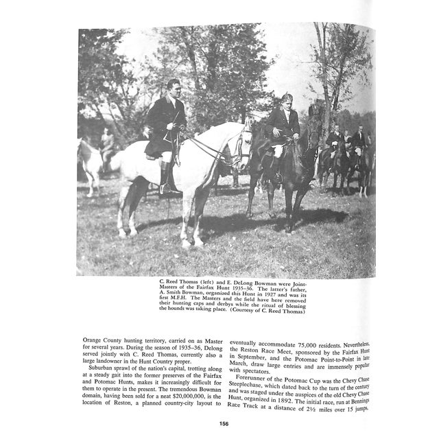 Paper "The Hunt Country of America Revisited" 1987 Slater, Kitty For Sale - Image 7 of 9