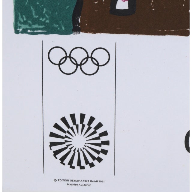 Artist: Alan Davie, Scottish (1920 - 2014) Title: Olympische Spiele Muenchen Year: 1972 Medium: Lithograph, signed and...