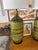 1950s Bitossi Large Vintage Green Textured Lamps Pair For Sale - Image 9 of 9