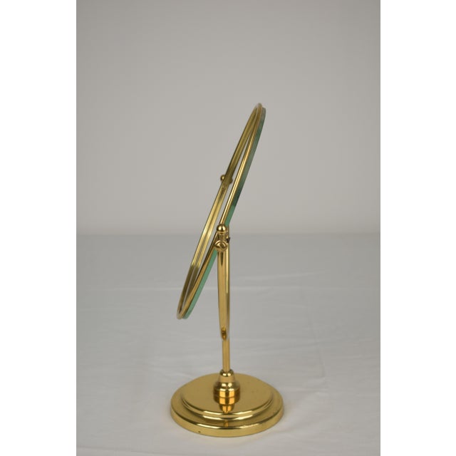 Metal Table Mirror, Italy, 1970s For Sale - Image 7 of 18