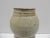 MCM Gray & Brown Glazed Decorative Ceramic Vase/Vessel Size: 5.5"D x 11"H
