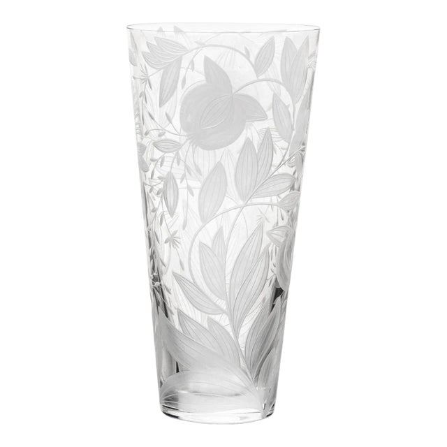 ARTEL Verdure Medium Vase, Clear For Sale
